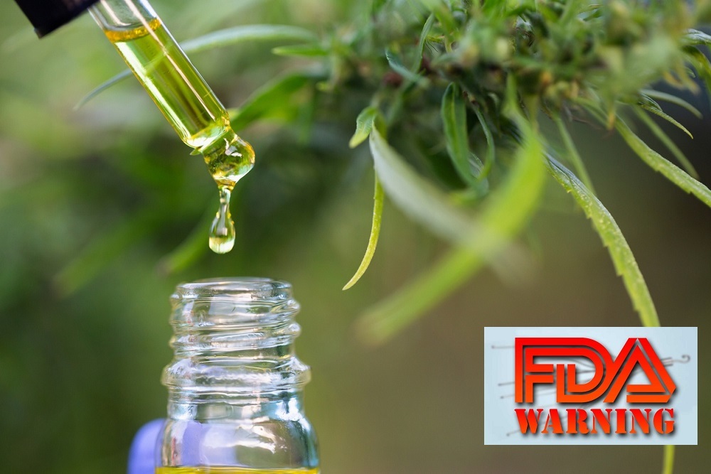 FDA: Warns Companies Illegally Selling CBD Products